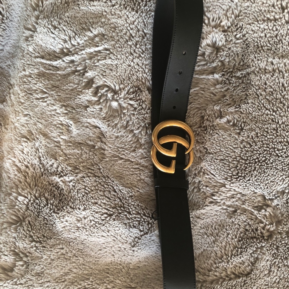 Gucci belt, Double G size 85 style 400593AP00T1000